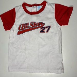 Baby on Board | Baby Boy/Toddler Short sleeve all star shirt Size 24M/2T